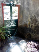 La vanne de prise d'eau du canal du Four